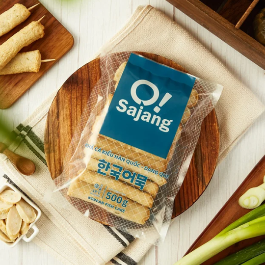 Chả Cá kiểu Hàn Quốc dạng Que