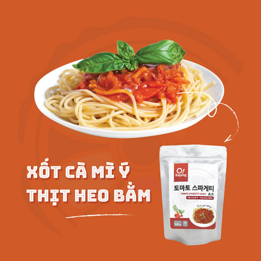 Xốt Cà Mì Ý Thịt Heo Bằm O!Sajang