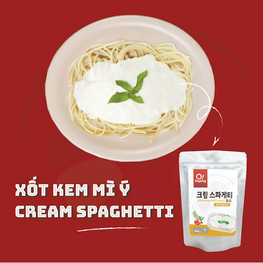Xốt Kem Mì Ý O!Sajang